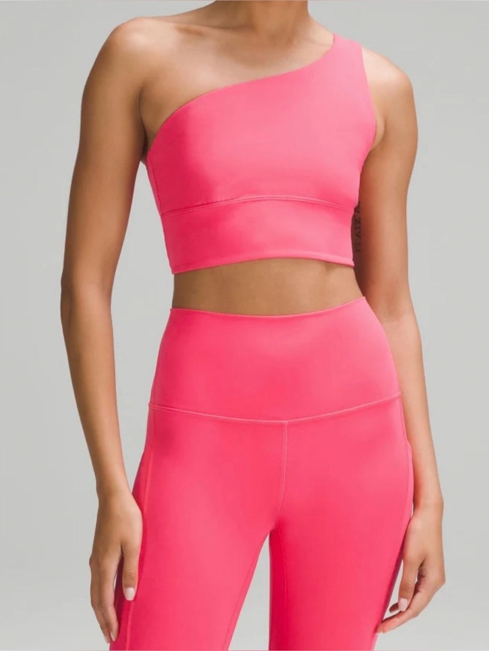 Lululemon asymmetrical bra lipgloss